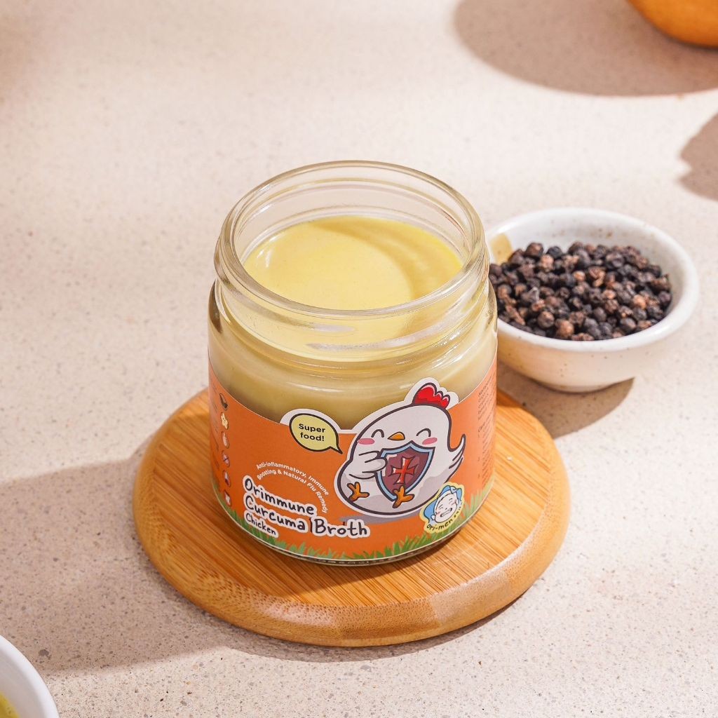 

Orimen ORIMMUNE Curcuma Chicken Broth | Natural Immune Booster, Anti Flu Remedy & Anti-Inflammatory | Broth/Kaldu Ayam Kampung Organik & Sayuran Organik | Kaldu Ayam Anak