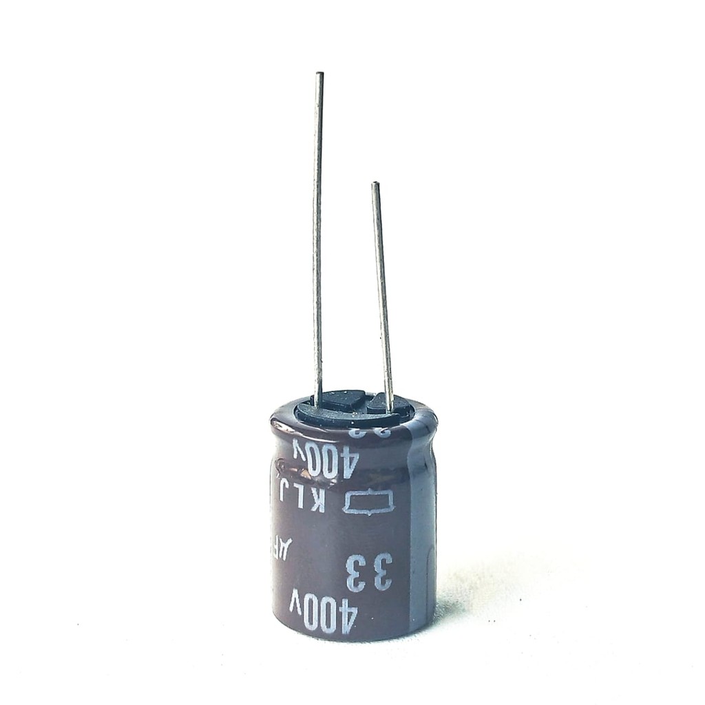 Kapasitor Elco 33uf - 400v 33uf400v 33uf/400v Capacitor