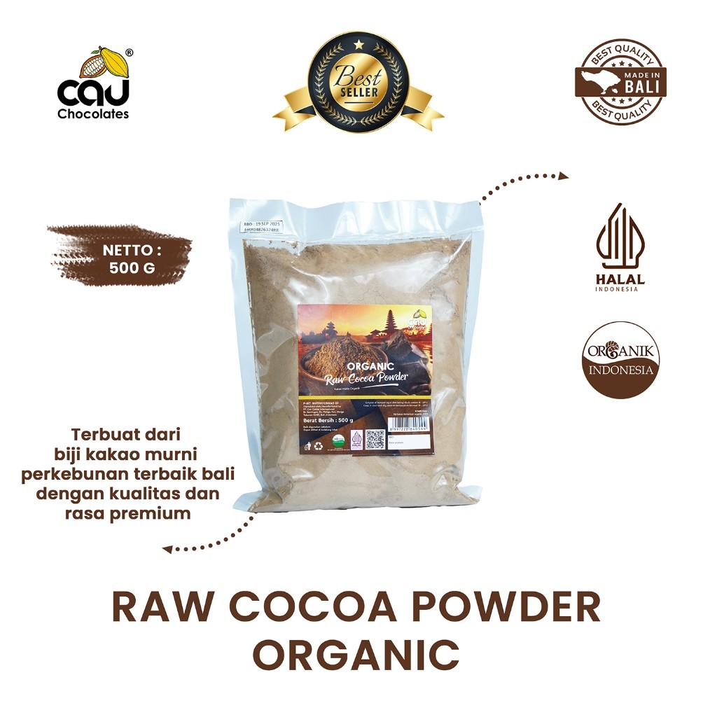 

Cau Chocolates - Raw Cacao Powder - 500 Gr