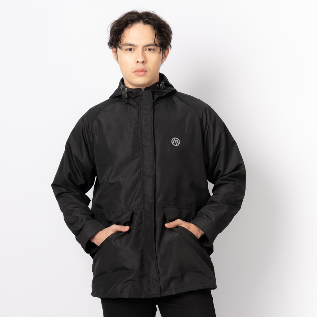 Terbaru Erigo Parka Jacket Adara Black Unisex Best Seller