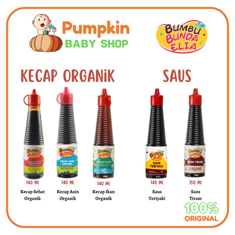 

Bumbu Bunda by Elia Kecap Saos Non MSG
