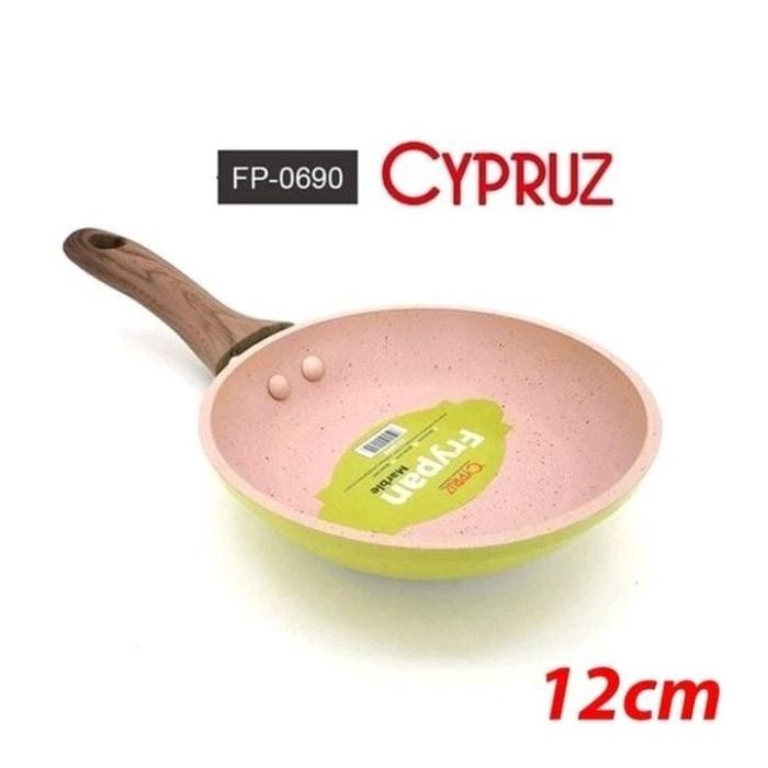 Cypruz FP 0691 Fry Pan Wooden Touch 14 Cm - 12 CM/FP 0690