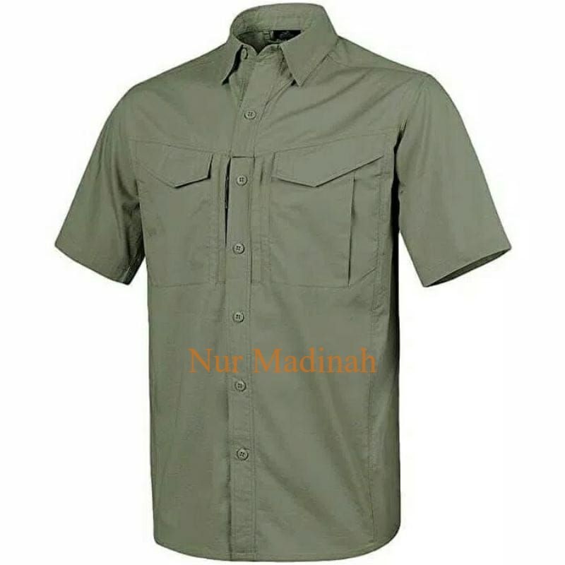 kemeja M tactical Bahan American drill