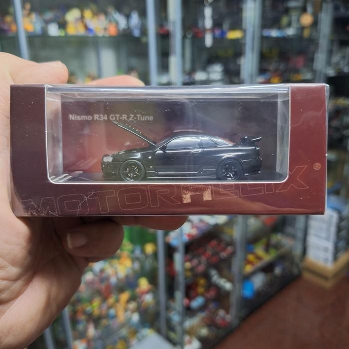 LP2155 Motor Helix Skala 64 Nissan R34 Open Hood Black Edition