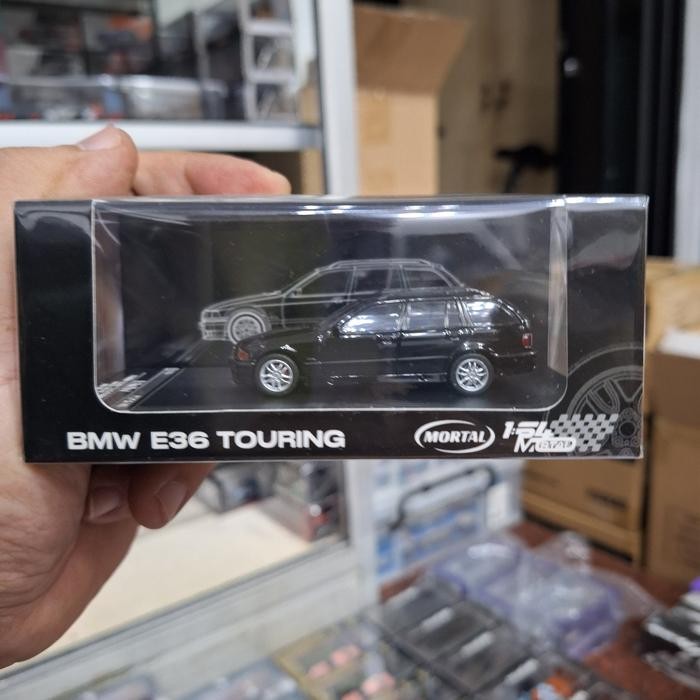 LP2155 Mortal Diecast BMW E36 Touring Wagon Solid Black Version