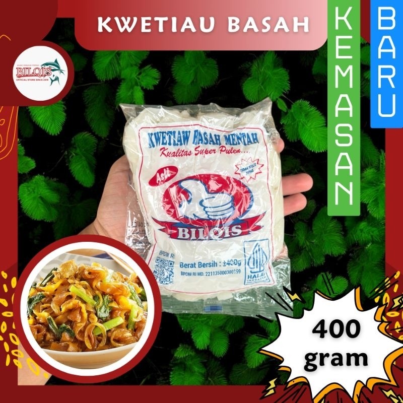 

Kwetiau Basah Murah Halal MUI / Kwetiaw Basah / Kue Tiau / Kuetiau