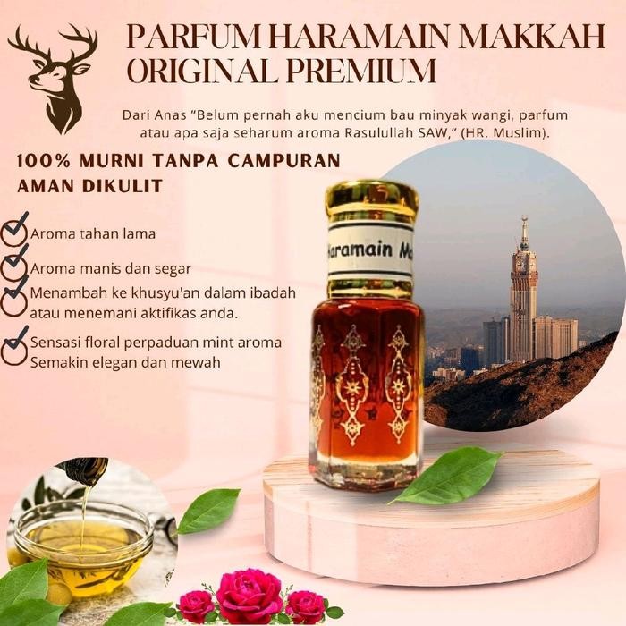 Parfum Haramain Makkah Original Premium