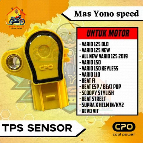 CPO SENSOR TPS BRT BEAT RACING SENSOR TPS BRT HONDA VARIO 125 VARIO 150 VARIO 110 BEAT POP BEAT ESP 