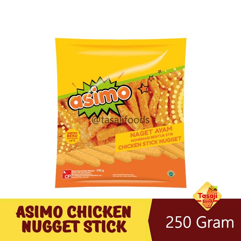 

Asimo Chicken Nugget Stick 250 Gram Naget Ayam