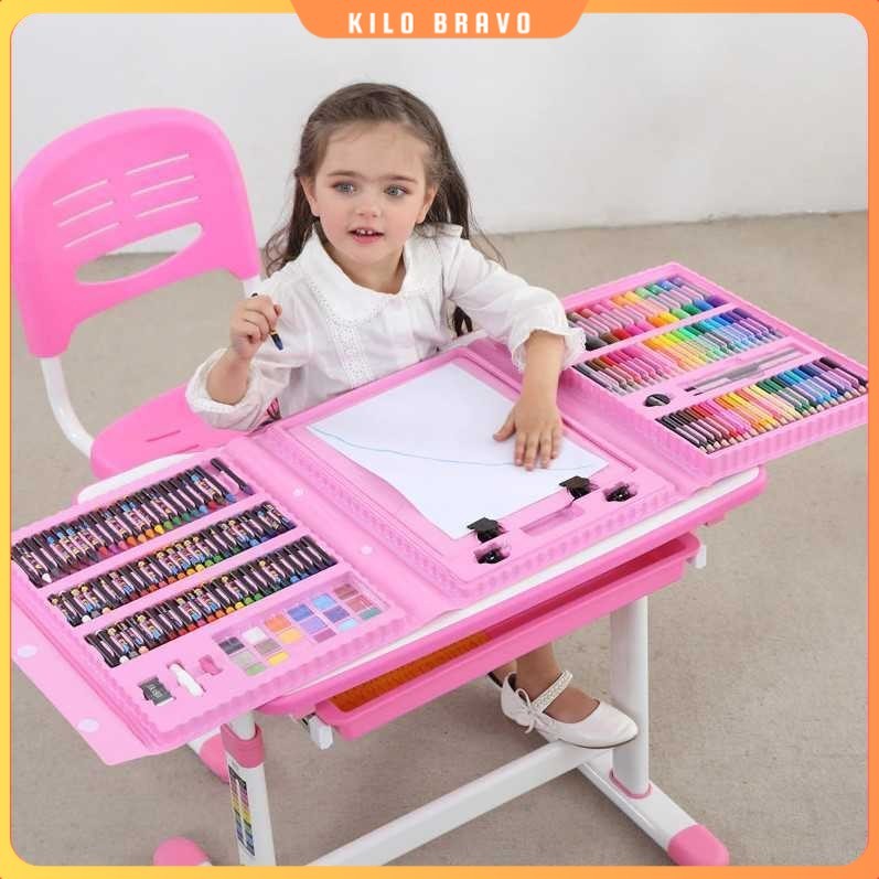 

Set Alat Mewarnai Anak Colorful Children 208 PCS - ZF208