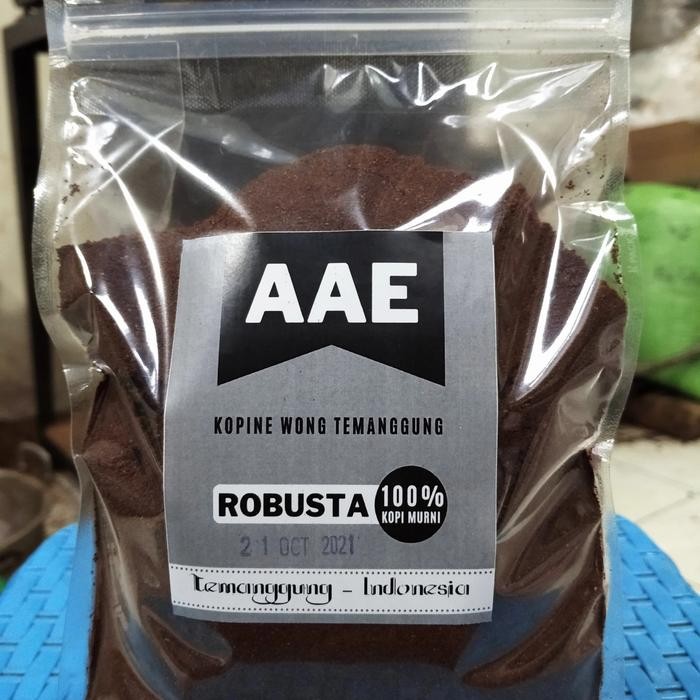 

Kopi Murni Robusta Temanggung Bubuk Kemasan 500gr - Gusset