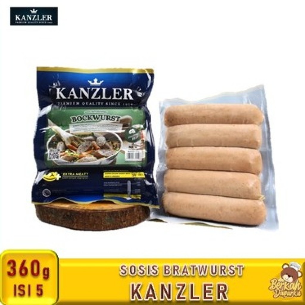 

Kanzler Sosis Bockwurst 360g \ Sosis Viral Murah