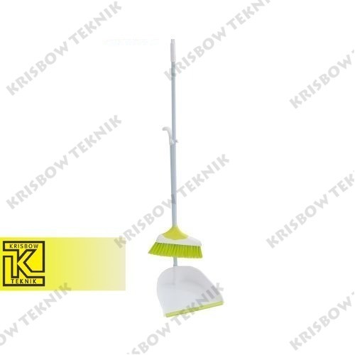 Sapu Dan Pengki - Hijau Putih