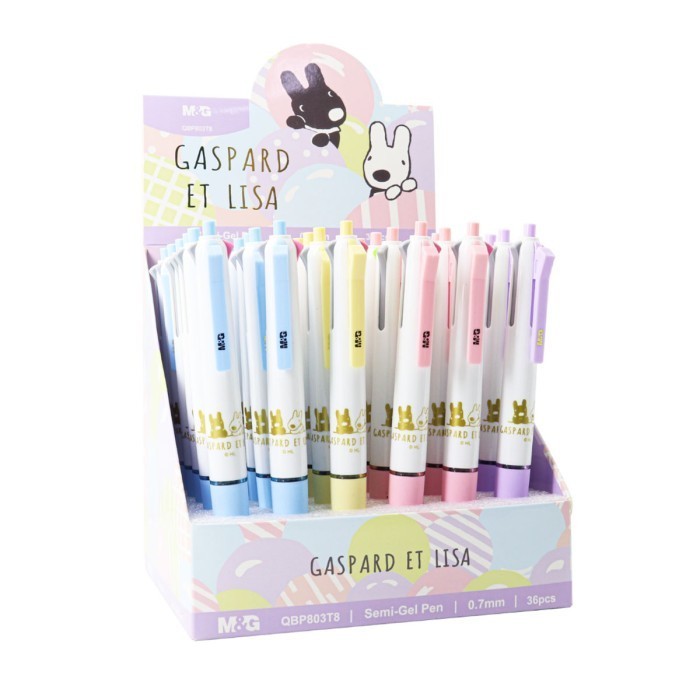 

Ballpoint Gel Semi Gel Gaspard Et Lisa M&G QBP803T8/QBP827R7/QGPT4372