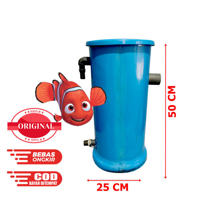 Media Filter TONG KOSONG Tabung Chamber Kolam Ikan External Fiber murah