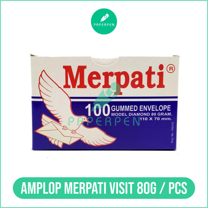 

(SN.ATK) Amplop Merpati Visit 80G/Amplop Putih