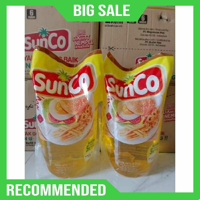 

MINYAK GORENG SUNCO 2LITER MURAH PROMO!!! 12.12 promo