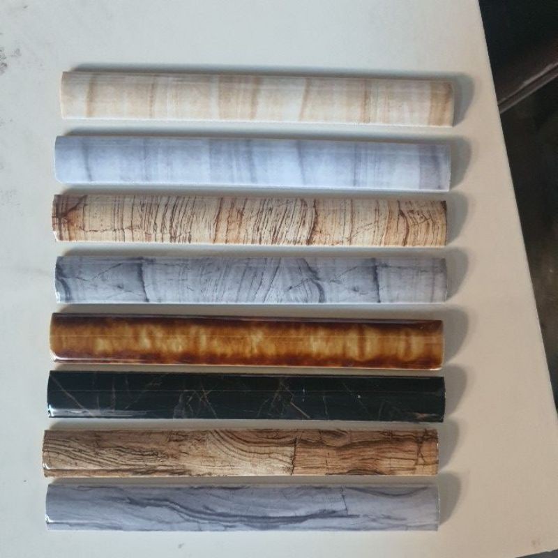 LIS PINGGIRAN KERAMIK LANTAI GRANIT TRIM BON BON MEJA DAPUR PINTU TANGGA 20CM