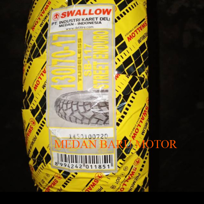 Ban Luar swallow 130/70-17 SB117 Tubeless