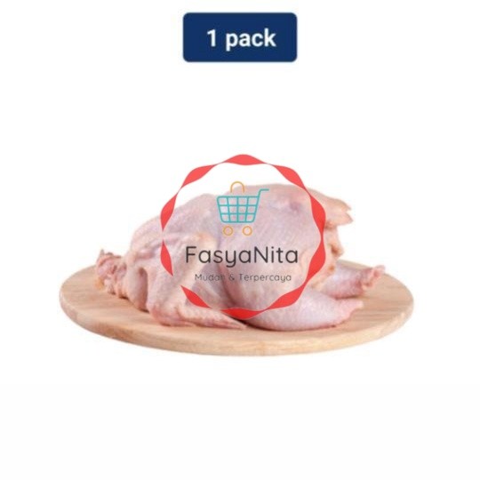 

Ayam Utuh Frozen 1 pack (0.9 - 1 kg) - Fasyanita Denpasar