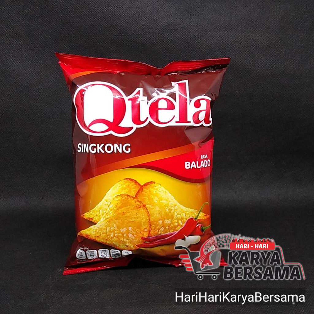 

SNACK QTELA SINGKONG RASA BALADO 60GR