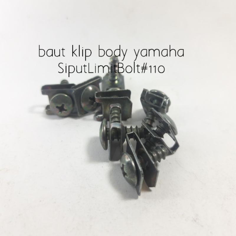 baut sekrup body klip body yamaha