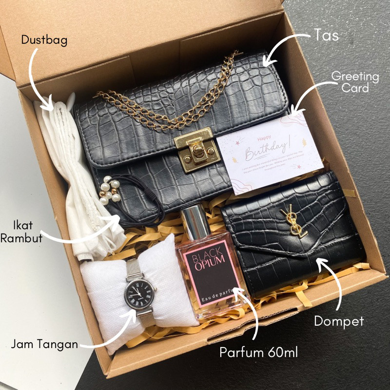 

[LUCY BAG]HAMPERS GIFT BOX TAS CEWEK/KADO PACAR/KADO VALENTINE/KADO ANNIVERSARY/KADO WISUDA/KADO WEDDING/HADIAH ULANG TAHUN/HAMPERS LEBARAN/HAMPERS RAMADAN/KADO HARI IBU/KADO HARI GURU