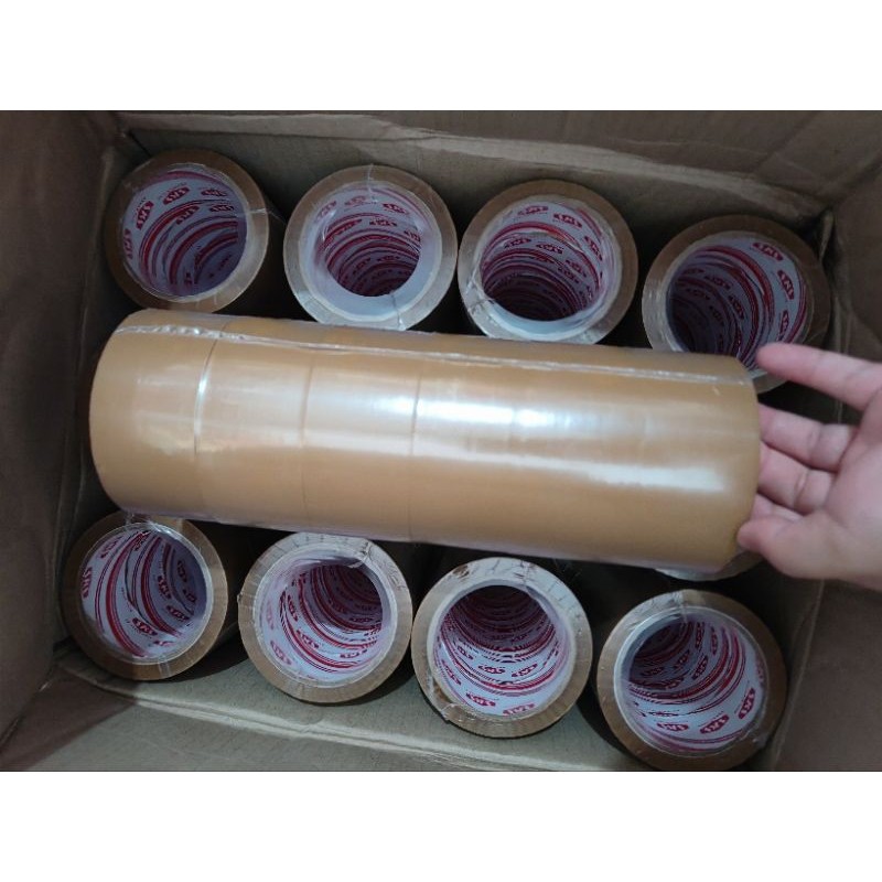 

1dus Lakban 2 inchi / Lakban 90yard / Lakban Coklat Lakban Bening / Isolasi / Selotip / Lakban 45mm