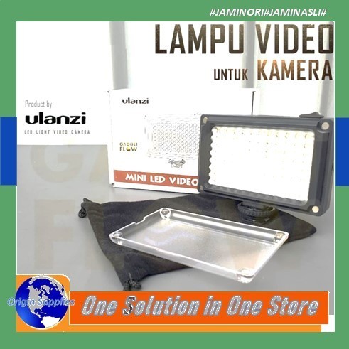 96 LED Vlog Video Lighting Lampu Studio Foto DSLR Smartphone HP Ulanzi