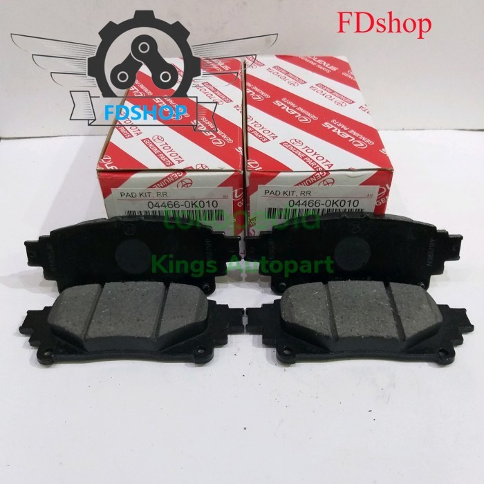 Brake Pad Kampas Rem Belakang Fortuner VRZ