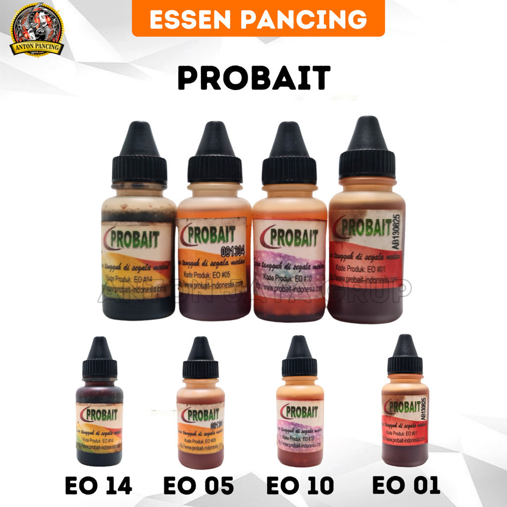 Essen Probait Campuran Umpan Ikan Pancing Lengkap Aroma Kuat Untuk Galatama