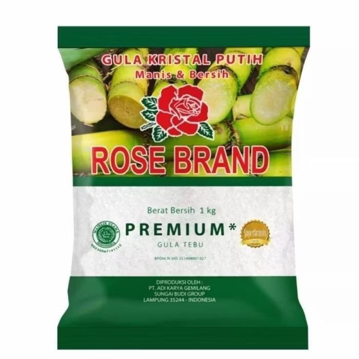 

Gula Pasir Rose Brand 1 Kg | Pemanis Makanan / Minuman