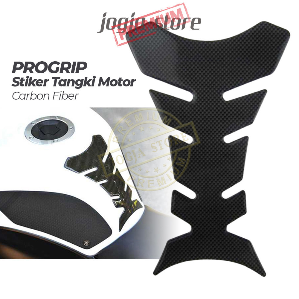Sticker 3D Pelindung Tangki Motor Tankpad Protector Stiker Carbon Fiber