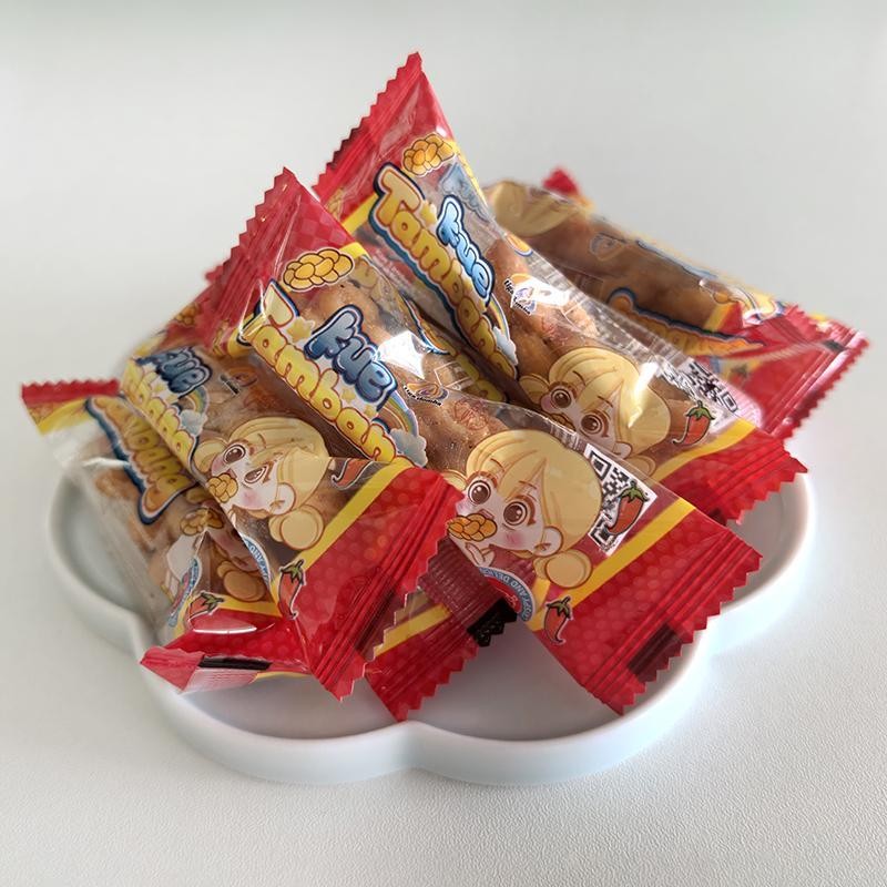 

RB Kue tambang Rasa Pedas & Manis utir utir dari isi 60 pcs per bag