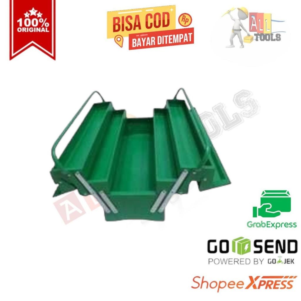 TEKIRO TOOL BOX BESI 3 SUSUN/ TEKIRO 3 TINGKAT KOTAK PERKAKAS