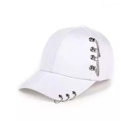 DEVINRICH TOPI GAYA KOREA/TOPI K-POP/RING SAMPING/TOPI RANTAI BISA BAYAR DITEMPAT KUALITAS PREMIUM N