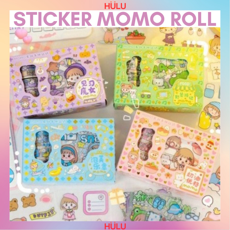 

Stiker Roll Set 2D Stiker Buku Stiker Botol Roll SET ( 1 Box 4 Roll 4 Lembar ) Murah Imut Lucu