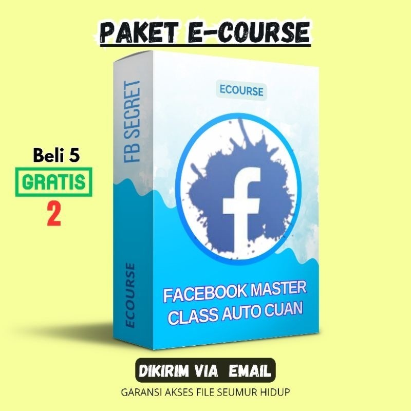 (13) ECOURSE - Facebook Master Class Auto Cuan