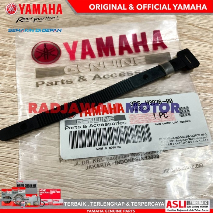 KLEMAN PENGIKAT KABEL BODY RX KING, RXZ, RZR ASLI ORIGINAL YAMAHA BERKUALITAS