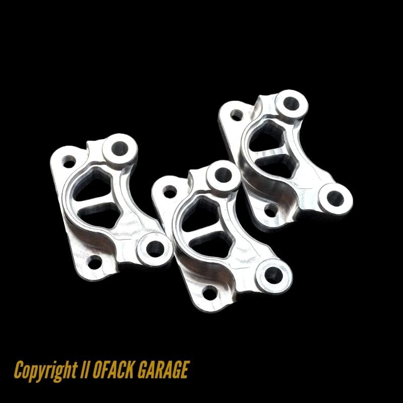 Breket kaliper Rx king new pnp nissin/rcb 300mm