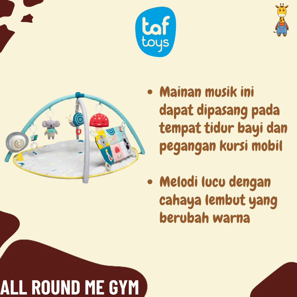 Taf Toys All Round Me Gym - Playmat Mainan Anak Bayi