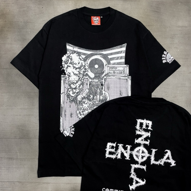 Enola - Commit Death | Tshirt Black