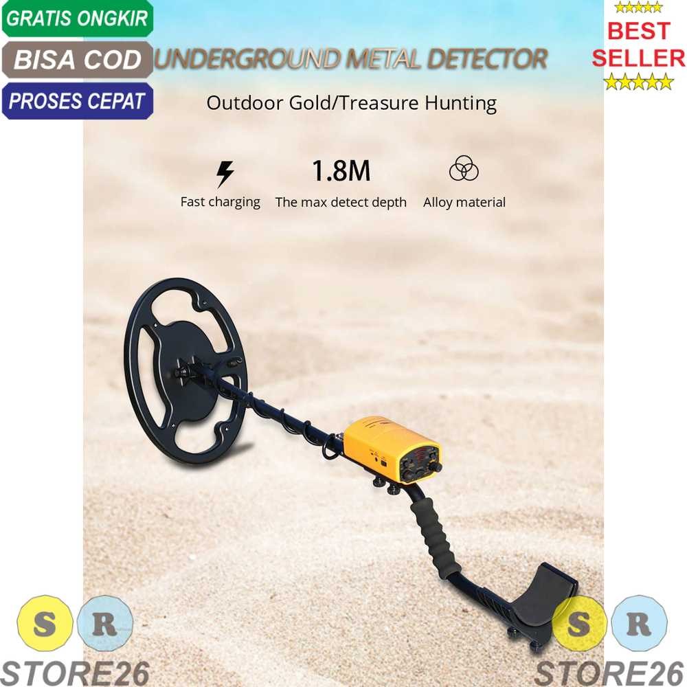 TIANXUN Pendeteksi Logam Metal Gold Silver Detector Finder - ST944