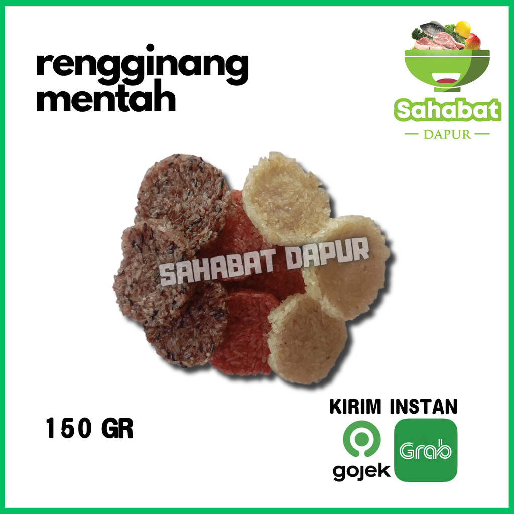 

Rengginang Mentah 150 gr - Sahabatdapur