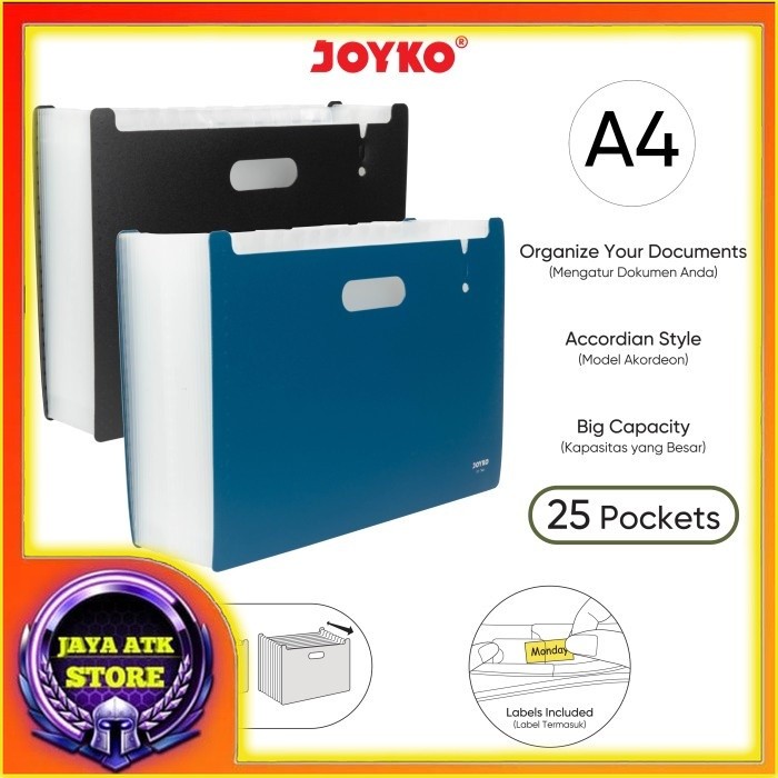 

Expanding File Map Organizer EF-7A4 25Pockets