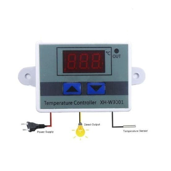 Termostat Digital AC 220v XH-W3001  Thermostat Mesin Tetas Telur