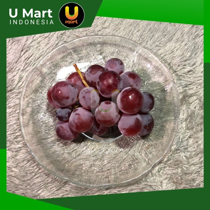 

U Mart - Anggur Red Globe 500 gram Anggur Segar