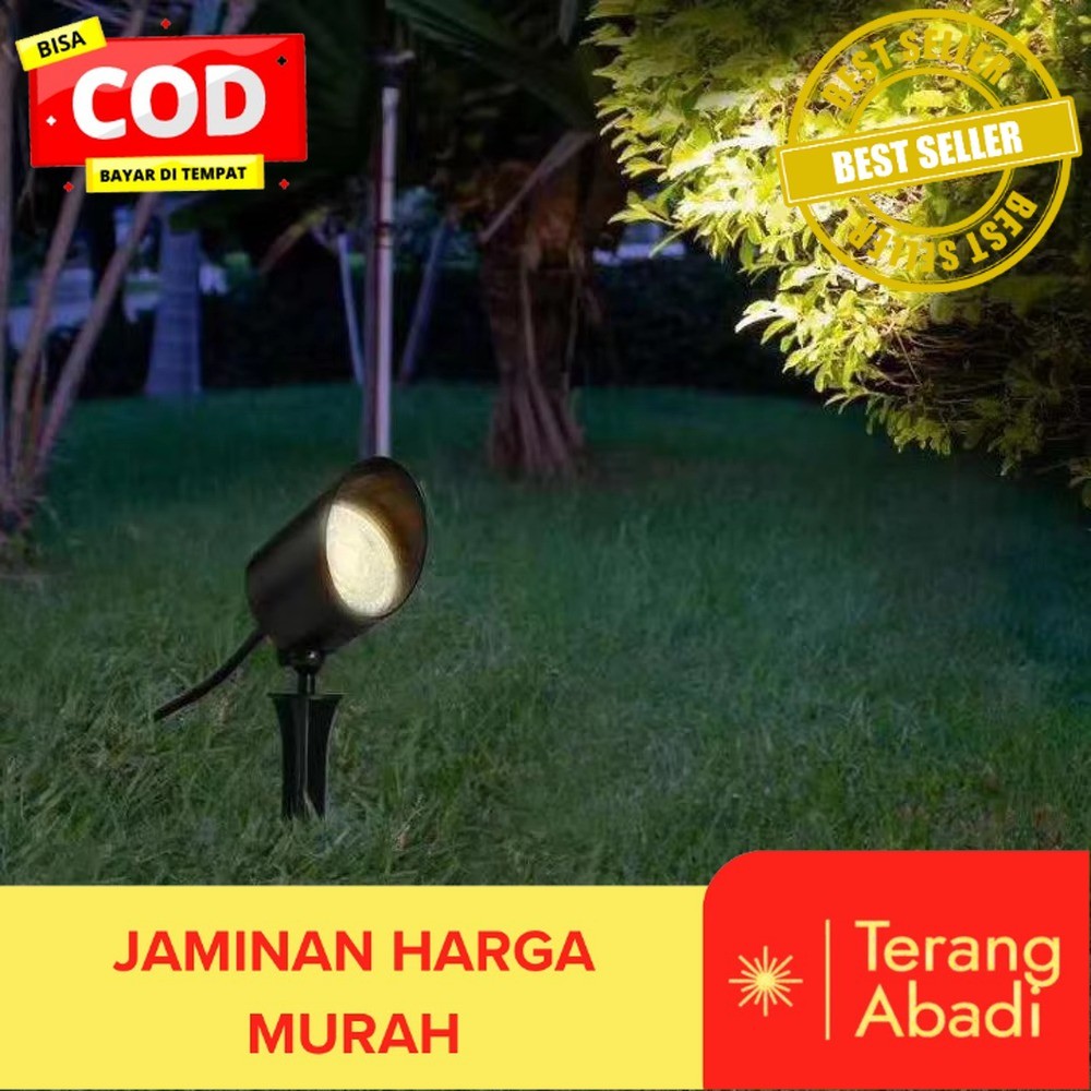 LAMPU TAMAN LED SPOT LIGHT COB 7 WATT / LAMPU LED SOROT 7 WATT OUTDOOR