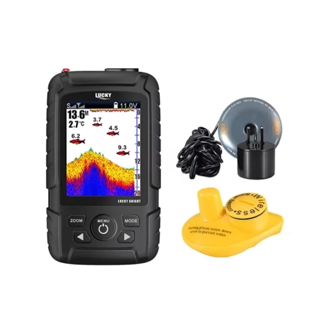 FF718LIC-WT Waterproof Iconic Display Fish Finder Sonar Handheld Fish Finder Fishing