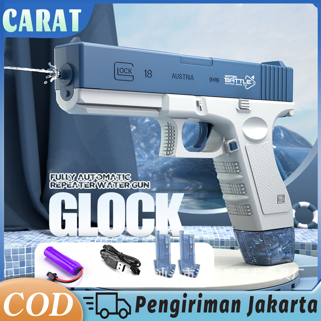 Pistol Air Meledak Listrik / Pistol Air Listrik Isi Ulang/Pistol Air Mainan Anak-anak/pistol Air Ber